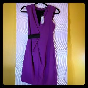 Kenneth Cole Purple Cocktail Dress
